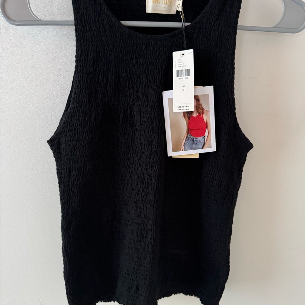 Anthropologie Black Women's Top